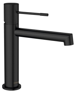 Bateria umywalkowa 20 cm czarny mat SOLARIS 