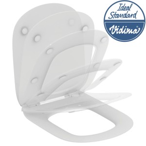 Deska WC 44,5x36.5 cm wolnoopadająca IDEAL STANDARD TESI - THIN T3527