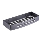 Koszyk 30x5 x13   mocowany do ściany , grafit UNI