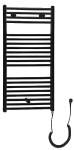  Grzejnik elektryczny 450x960 mm / 300 W, czarny mat DIRECT-E 