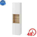  Słupek 40x160x32cm, Biały/Dąb Tuto / WYPRZEDAŻ - wysyłka 48h