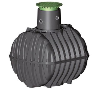Zestaw na deszczówkę OGRÓD KOMFORT 4800L / 2080x1985x2430 mm / 185 kg 