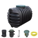Zestaw na deszczówkę OGRÓD KOMFORT CRISTALL 8400L 1540x4100x2100mm 330kg  