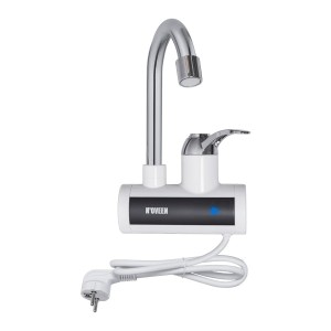 Przepływowy podgrzewacz wody 2 – 2,5 l / min + kabel z wtyczką ,220 – 240 V 50 Hz, montaż na ścianie