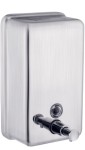 Dozownik mydła 202 x 123 x 73 mm/1200ml , stal nierdzewna matowy 