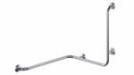 Uchwyt wannowo prysznicowy kątowy lewy 70x61x75 cm/Ø 32 mm /180kg , stal nierdzewna mat
