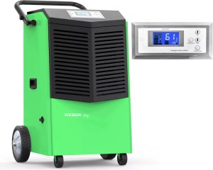 Osuszacz powietrza przemysłowy 110l / 24h  , budowlany ,  1400 W 220 V - 240 V ,  ; 595 x 550 x 965 mm