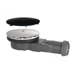 Syfon brodzikowy Slim fi 90mm z wymiennym deklem chrom lub czarny
