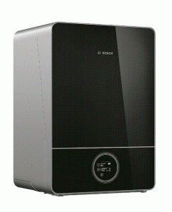 Kocioł kondensacyjny z zamkniętą komorą spalania, 3-31,0 kW, wiszący, BOSCH CONDENS  front czarny 