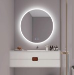 Lustro Normandy 60cm światła led 