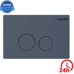 Przycisk spłukujący do stelaża CREAVIT GP9002.05, TERRA szary mat / WYSYŁKA 24H