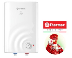 Bojler ciśnieniowy 6L nad zlew 1,5 kW ,262 x 248 x 399 mm biały  Thermex Day 7 O