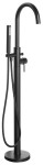 Bateria wannowa  117,5 CM wolnostojąca , czarny mat CETO 
