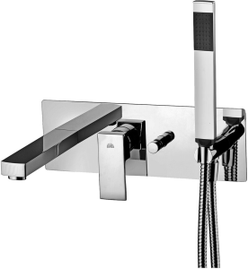 Bateria wannowa podtynkowa Elle chrom