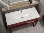 Umywalka z lanego marmuru 110 x 45 cm DELLA 1100 Miraggio
