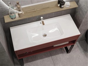 Umywalka z lanego marmuru 110 x 45 cm DELLA 1100 Miraggio