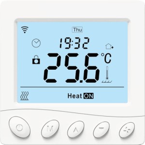 STEROWNIK TEMPERATURY Wi-Fi  ~230 V , 50 Hz  86 x 86 x 46 mm Grand Meyer W350 biały