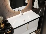 Umywalka z lanego marmuru 90 x 45 cm DELLA 900 Miraggio 