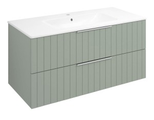 Szafka umywalkowa 99,8x52x46cm,  CIRASA verde strip