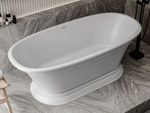 Wanna 1750x800x610 210L wolnostojąca ANASTASIA lany marmur 