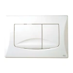 Przycisk spłukujący do stelaża mechanicznego  24,5x16,5 cm River biały Oli 638501 