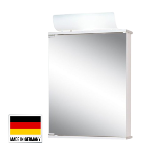 Szafka z lustrem i oświetleniem 50x74x19cm MDF JOKEY ENTRO ALU