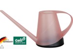 Konewka 1,3L - przezroczysta / delikatny róż , CAPRI GELI 