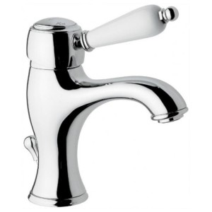 Bateria umywalkowa 17,5 cm z korkiem automatycznym,  chrom połysk Emmevi Laguna 