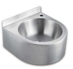 Umywalka  365x210x362 mm, stal nierdzewna AISI 304