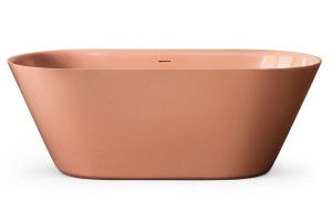 Wanna wolnostojąca  167x72,5x59,5 cm / 240 l ,  Cast Stone konglomerat marmurowy GLOSSY CLAY  STORIA 