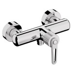 Bateria prysznicowa ścienna  150 mm ,  BEBÉ Design chrom 
