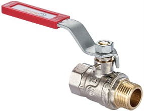 Zawór kulowy Calido-S30 CA/ZK-WZR32-OK z rączką z okienkiem W/Z 11/4", PN30