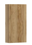 Wisząca szafka łazienkowa EVA 40,  16,6x40x78cm dąb craft złoty ADK MEBLE