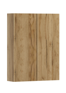 Wisząca szafka łazienkowa EVA 60,  16,6x60x78cm dąb craft złoty ADK MEBLE 