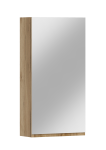 Wisząca szafka łazienkowa z lustrem Antico 40, 78x40x17cm craft złoty ADK MEBLE