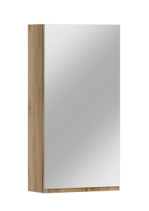Wisząca szafka łazienkowa z lustrem Antico 40, 78x40x17cm craft złoty ADK MEBLE