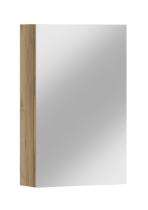 Wisząca szafka łazienkowa z lustrem Antico 50, 78x50x17cm craft złoty ADK MEBLE
