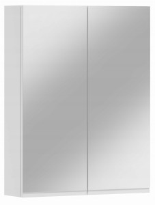 Wisząca szafka łazienkowa z lustrem Antico 60, 78x60x17cm biały ADK MEBLE 
