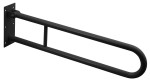 Uchwyt uchylny dla niepełnosprawnych 60cm /120 kg/ fi 32 mm - certyfikat , czarny mat