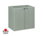 Szafka pod umywalkę 60x57x39cm, 2 drzwi, LINE REED GREEN D 82-60-2D