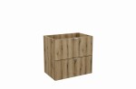 Szafka pod blat, dwie szuflady 57x60x39cm NOVA OAK A 82-60-2S