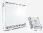 Piec akumulacyjny płaski  703x749x182mm  1,56 kW, biały XLE 070  DIMPLEX