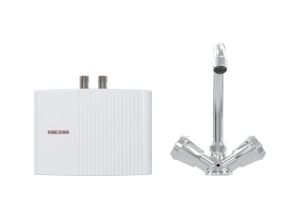 Przepływowy ogrzewacz wody 3,53 kW 230 V podumywalkowy  Bezciśnieniowy+ bateria, Stiebel Eltron EIL 3 Trend + UT