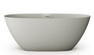 Wanna wolnostojąca Perla 160x75x60,Silkstone 275l Matte Grey PAA 