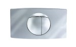 Przycisk spłukujący dwudzielny 338x196mm, SANIT MARLEY chrom połysk