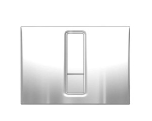 Przycisk spłukujący 202x145x10mm, SANIT Ineo Bright chrom połysk