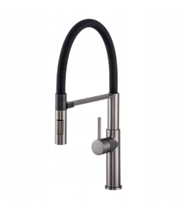 Bateria kuchenna 47cm gunmetal, obrotowa wylewka 360° LONG