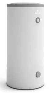 Wymiennik c.w.u. 140 L z wężownicą spiralną, stojący w piance poliuretanowej Mini Tower  26-148000 , BEZ GRZAŁKI 