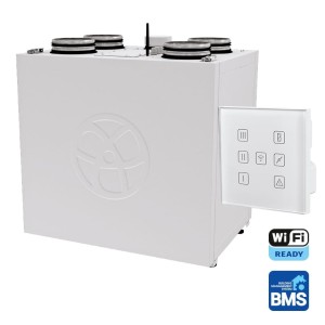Rekuperator z odzyskiem ciepła 690m3/h, KOMFORT EC SB550 S22 WIFI