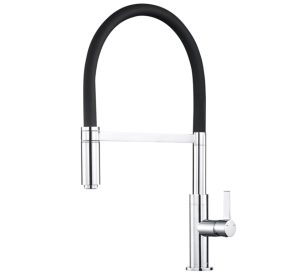 Bateria kuchenna wyciągana 46,6cm obrotowa czarna/chrom COLOS